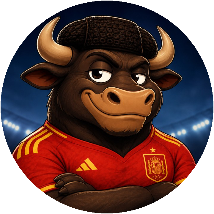 Spanish bull character for World Champ Token